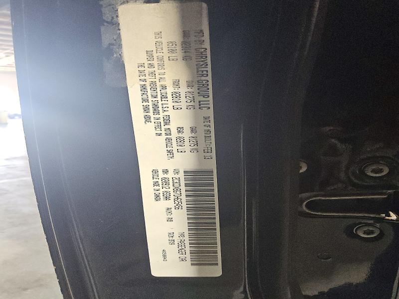 63776496 :رقم المزاد ، 2C3CDXBG7DH625456 vin ، 2013 Dodge Charger مزاد بيع