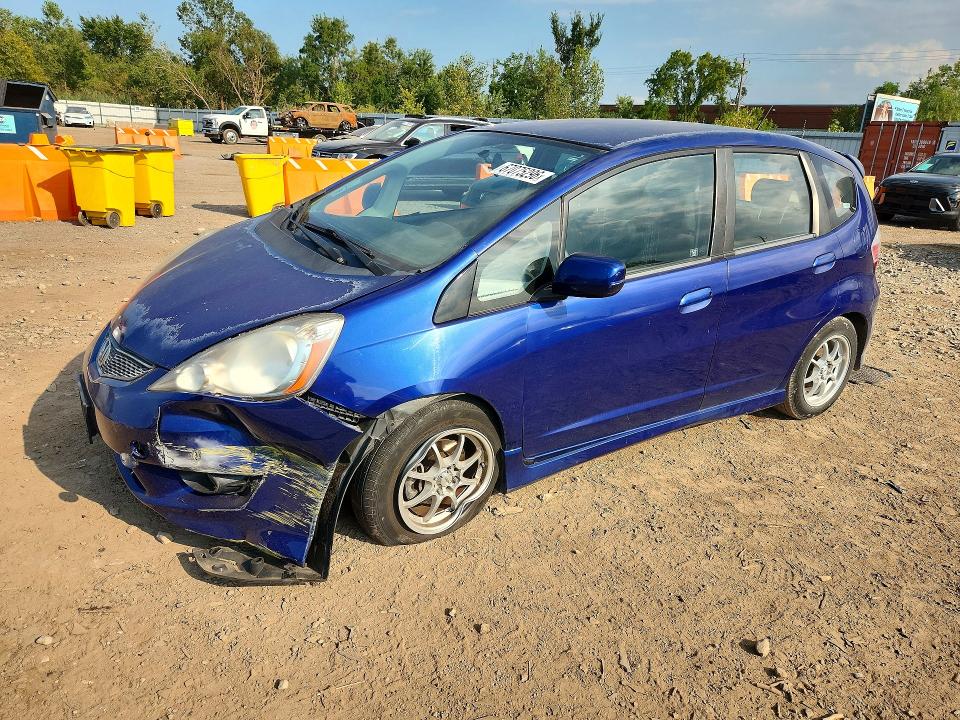 67075296 :رقم المزاد ، JHMGE884X9S007737 vin ، 2009 Honda Fit مزاد بيع