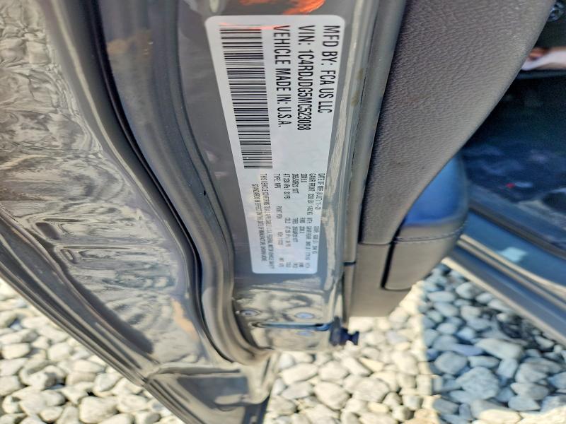Продажа на аукционе авто 2021 Dodge Durango, vin: 1C4RDJDG5MC523088, номер лота: 64237806
