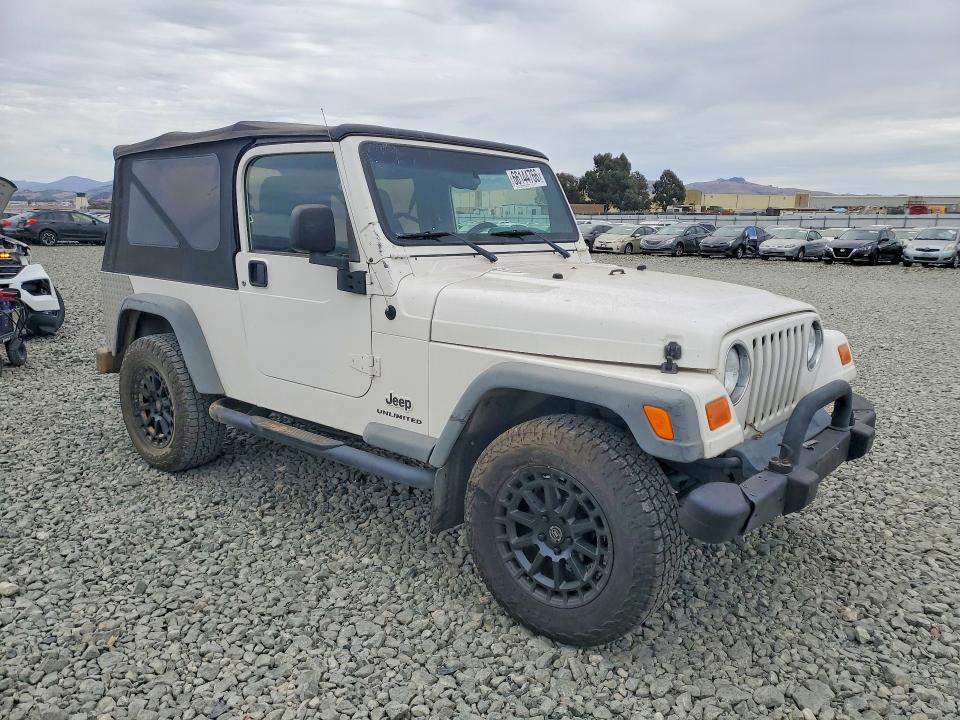 66144766 :رقم المزاد ، 1J4FA44S25P356274 vin ، 2005 Jeep Wrangler / Tj مزاد بيع
