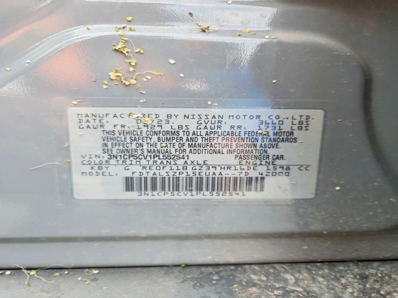 Aukcja sprzedaży 2023 Nissan Kicks, vin: 3N1CP5CV1PL552541, numer aukcji: 64084896