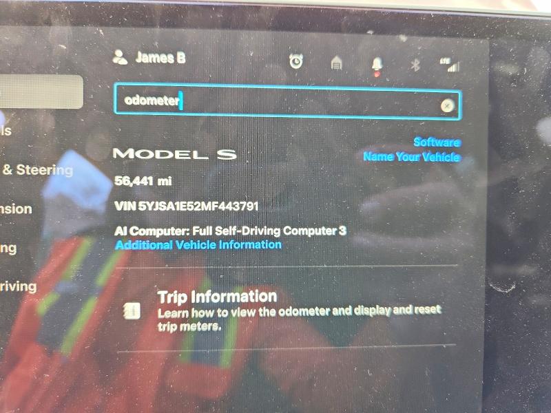 Продаж на аукціоні авто 2021 Tesla Model S, vin: 5YJSA1E52MF443791, номер лоту: 66293316