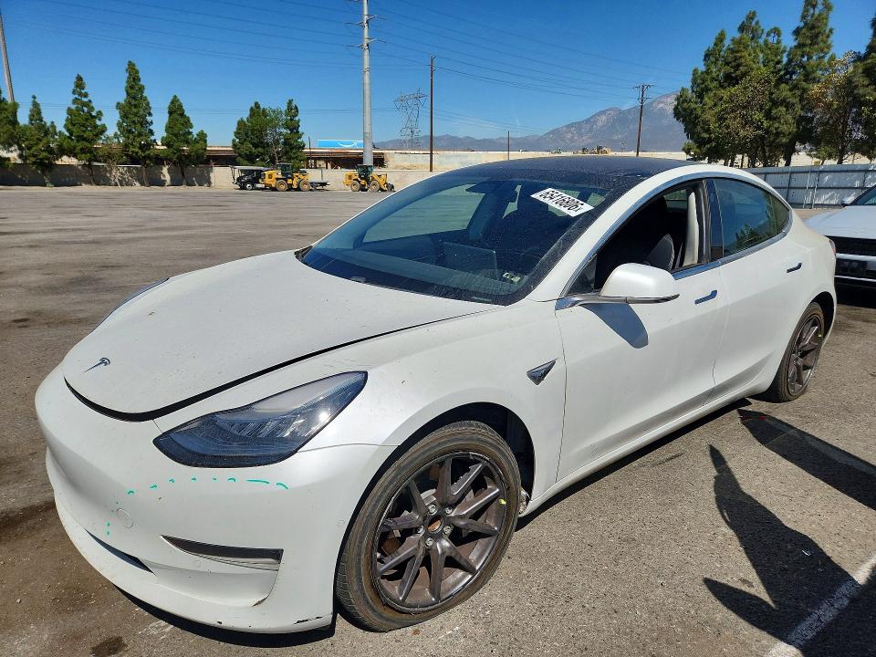 65416806 :رقم المزاد ، 5YJ3E1EA9LF504719 vin ، 2020 Tesla Model 3 مزاد بيع
