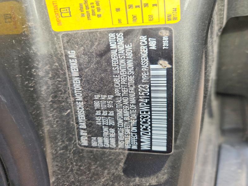 Aukcja sprzedaży 2014 Mini Cooper, vin: WMWZC5C53EWP41523, numer aukcji: 65711566