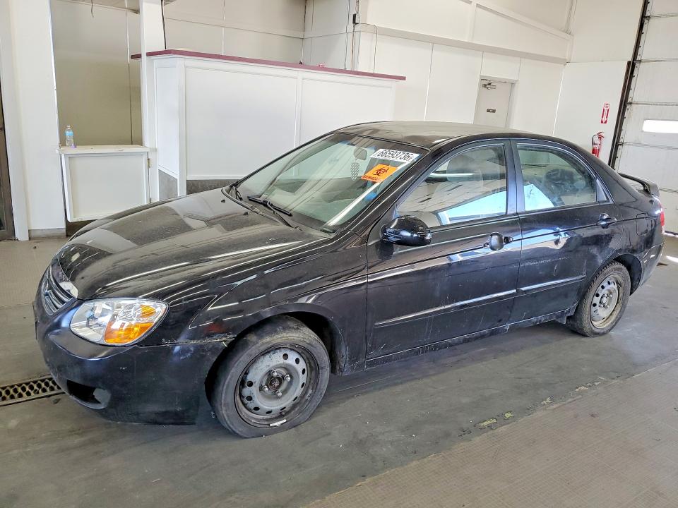 66593736 :رقم المزاد ، KNAFE121885499407 vin ، 2008 Kia Spectra مزاد بيع