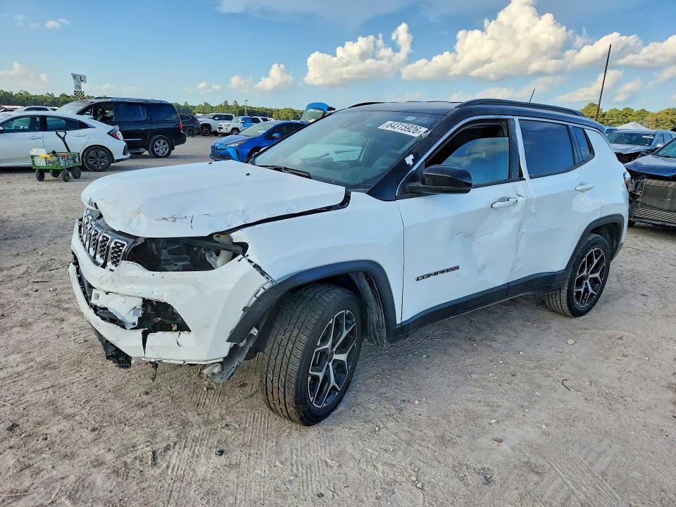 2025 Jeep Compass მანქანა იყიდება აუქციონზე, vin: 3C4NJDCNXST509066, აუქციონის ნომერი: 64315926