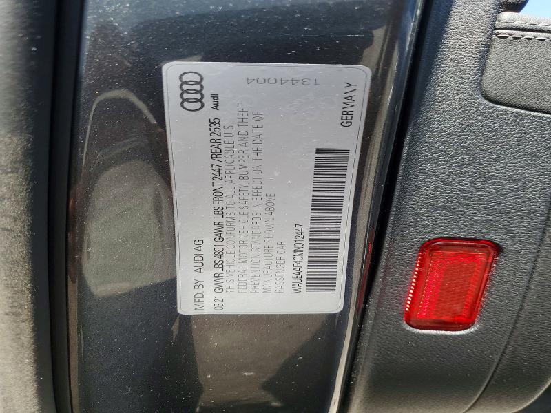 65724616 :رقم المزاد ، WAUEAAF40MN012447 vin ، 2021 Audi A4 مزاد بيع