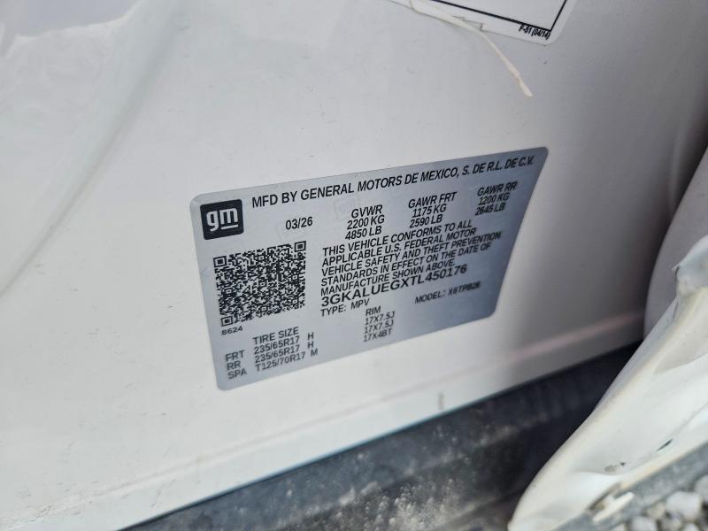 Aukcja sprzedaży 2026 Gmc Terrain, vin: 3GKALUEGXTL450176, numer aukcji: 66816726