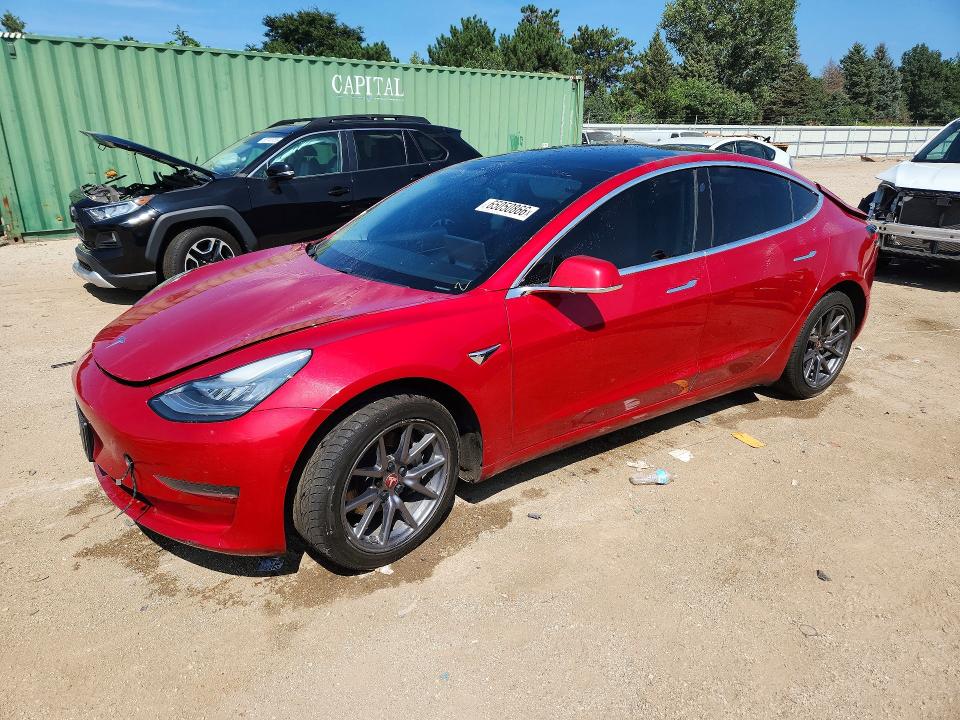 65050866 :رقم المزاد ، 5YJ3E1EA6LF705624 vin ، 2020 Tesla Model 3 مزاد بيع