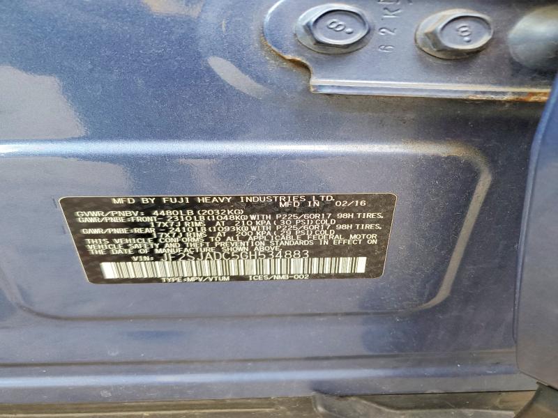 Aukcja sprzedaży 2016 Subaru Forester, vin: JF2SJADC5GH534883, numer aukcji: 65477556