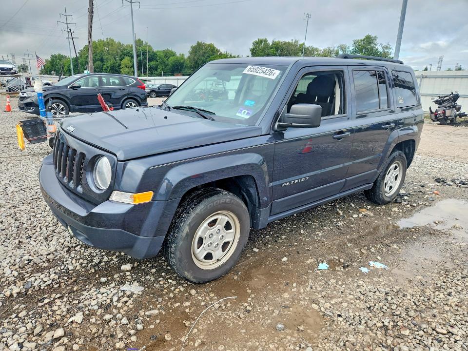 Продаж на аукціоні авто 2015 Jeep Patriot, vin: 1C4NJRBB6FD316638, номер лоту: 65925426