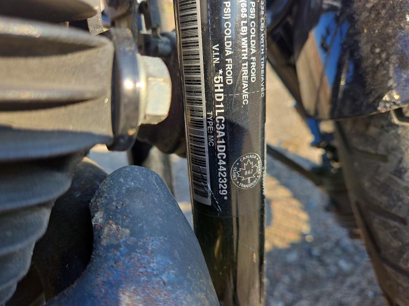 63320106 :رقم المزاد ، 5HD1LC3A1DC442329 vin ، 2013 Harley-davidson Xl1200 مزاد بيع