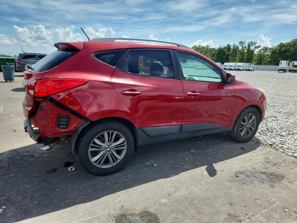 2015 Hyundai Tucson მანქანა იყიდება აუქციონზე, vin: KM8JU3AG2FU056055, აუქციონის ნომერი: 64614906