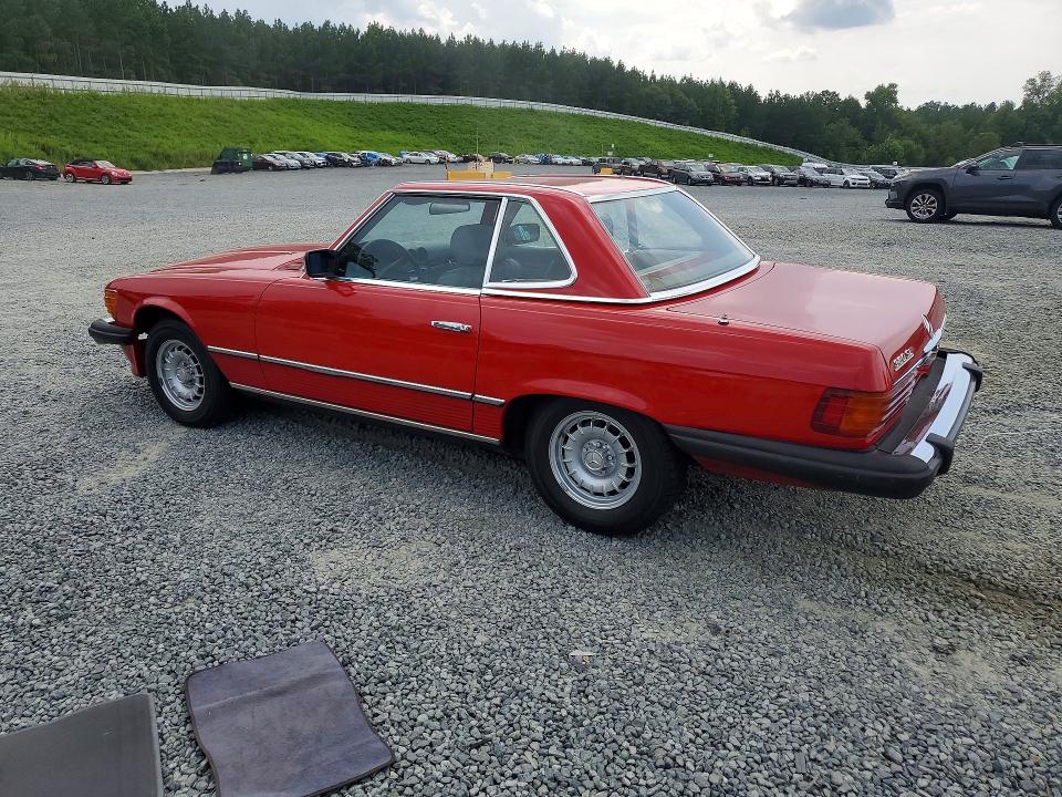 1984 Mercedes-benz 380 მანქანა იყიდება აუქციონზე, vin: WDBBA45A2EA005943, აუქციონის ნომერი: 65474926