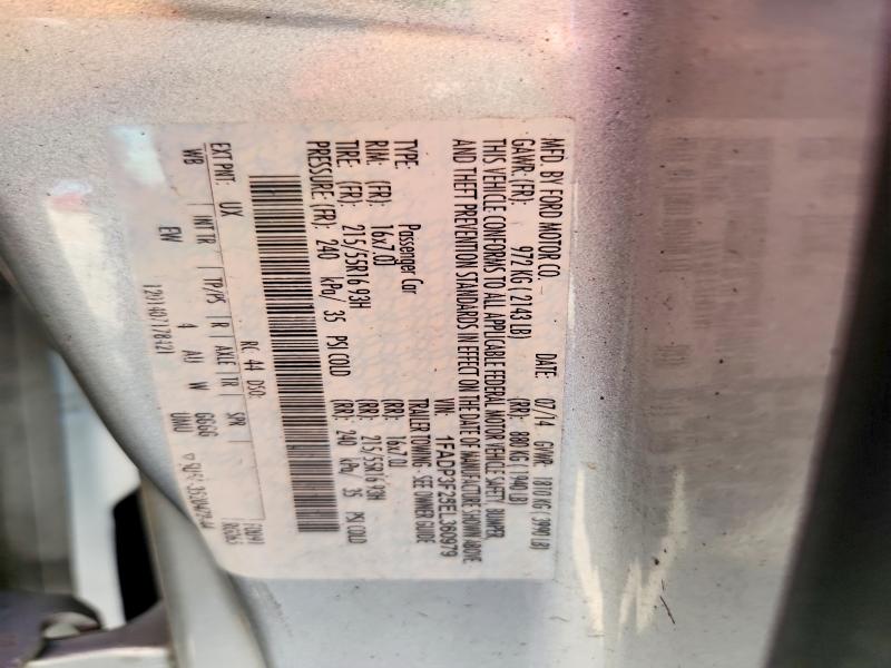 Продажа на аукционе авто 2014 Ford Focus, vin: 1FADP3F25EL360979, номер лота: 66406676