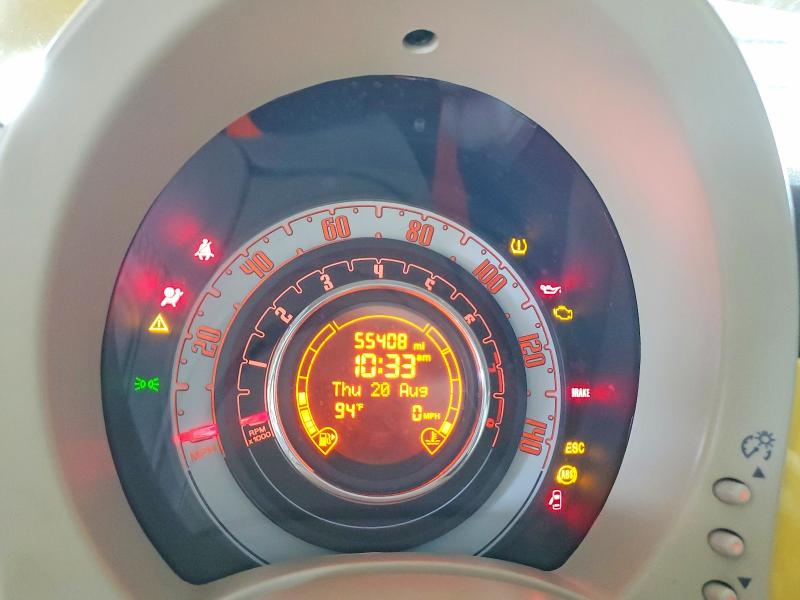 Aukcja sprzedaży 2013 Fiat 500, vin: 3C3CFFAR1DT554513, numer aukcji: 65631496
