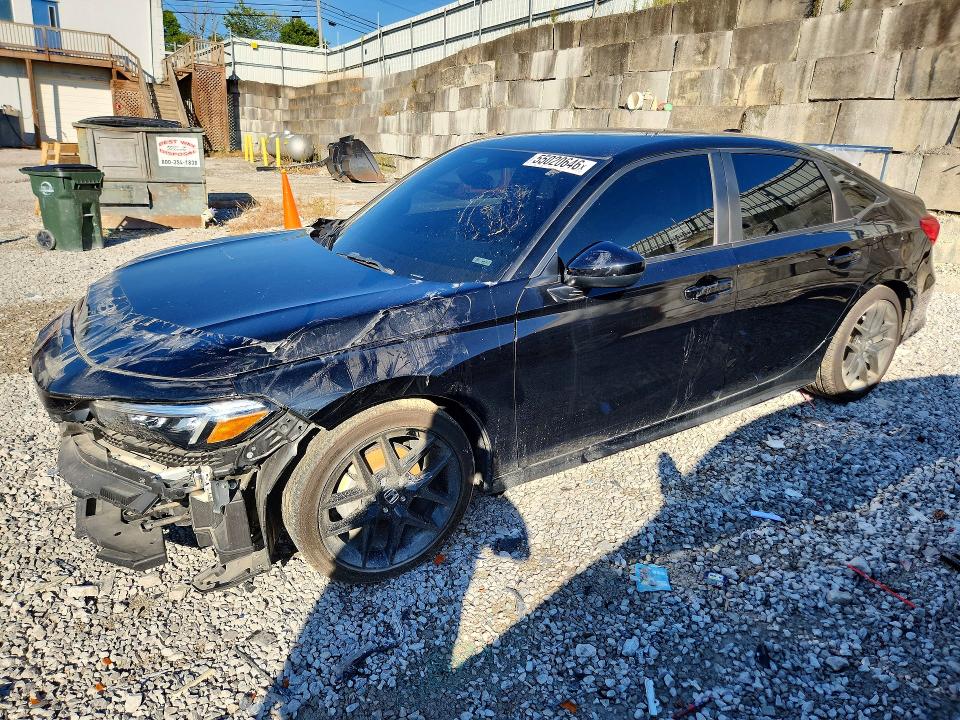55020646 :رقم المزاد ، 2HGFE2F57RH553281 vin ، 2024 Honda Civic مزاد بيع