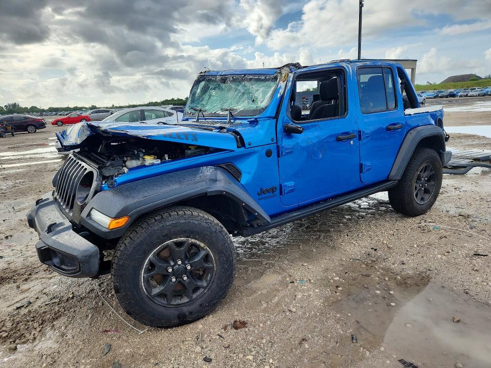 Продажа на аукционе авто 2021 Jeep Wrangler Unlimited, vin: 1C4HJXDN3MW730731, номер лота: 64259936