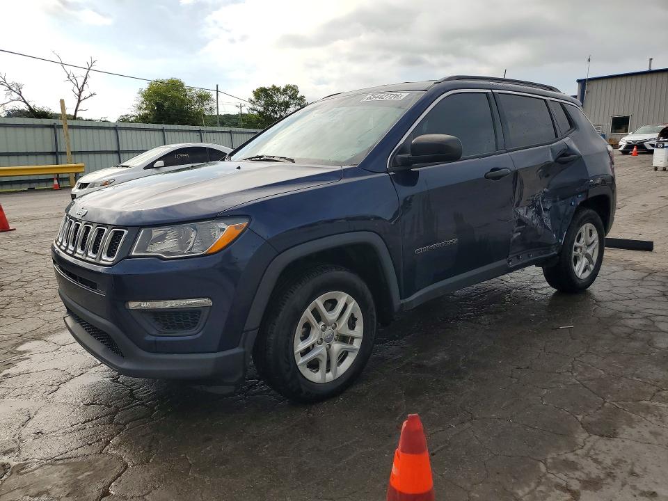 2019 Jeep Compass მანქანა იყიდება აუქციონზე, vin: 3C4NJCAB8KT832602, აუქციონის ნომერი: 65442726