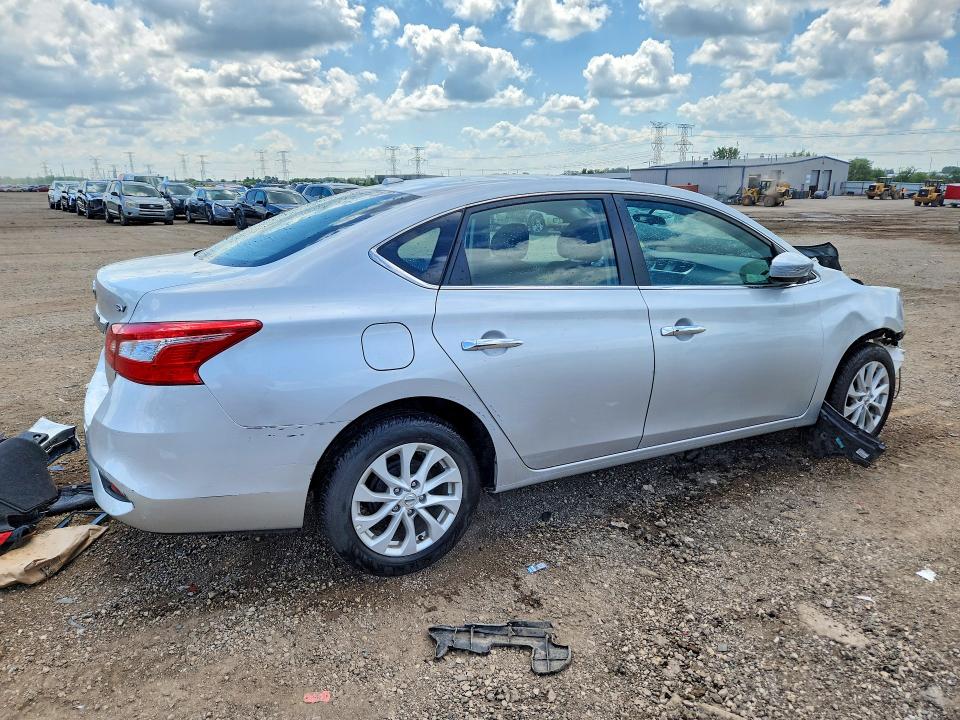 63237476 :رقم المزاد ، 3N1AB7APXKY245595 vin ، 2019 Nissan Sentra مزاد بيع