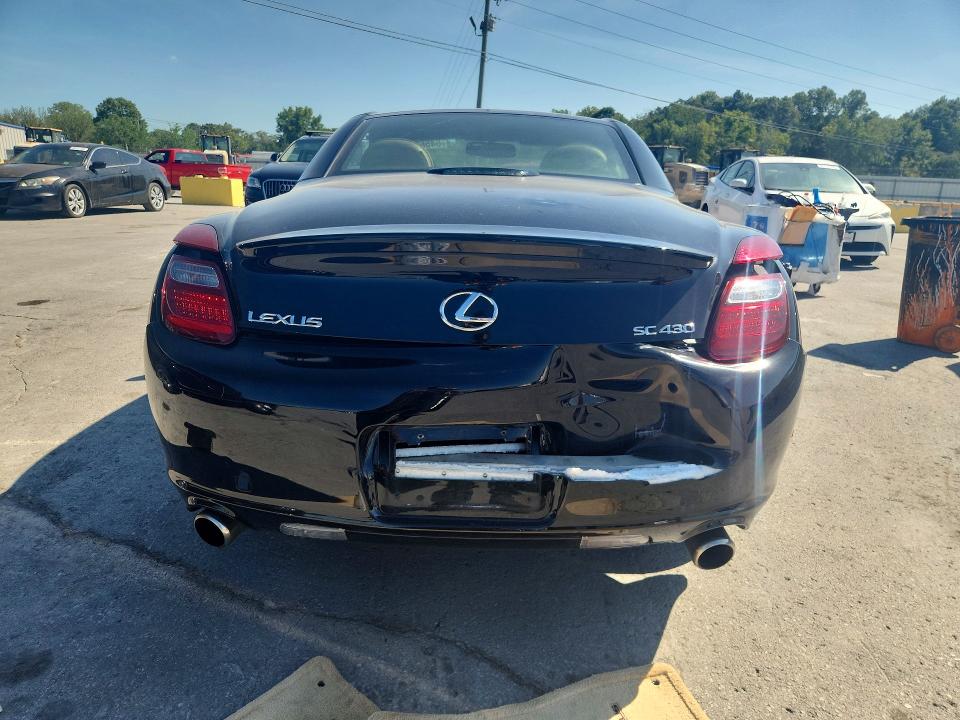 Aukcja sprzedaży 2006 Lexus Sc, vin: JTHFN48Y369005659, numer aukcji: 64563816
