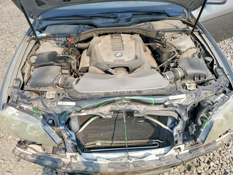 2006 Bmw 750 მანქანა იყიდება აუქციონზე, vin: WBAHN83596DT28199, აუქციონის ნომერი: 63576756