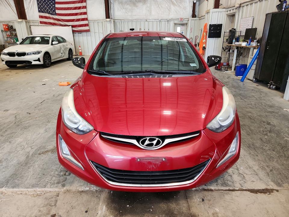 2014 Hyundai Elantra მანქანა იყიდება აუქციონზე, vin: KMHDH4AE3EU182588, აუქციონის ნომერი: 64026646