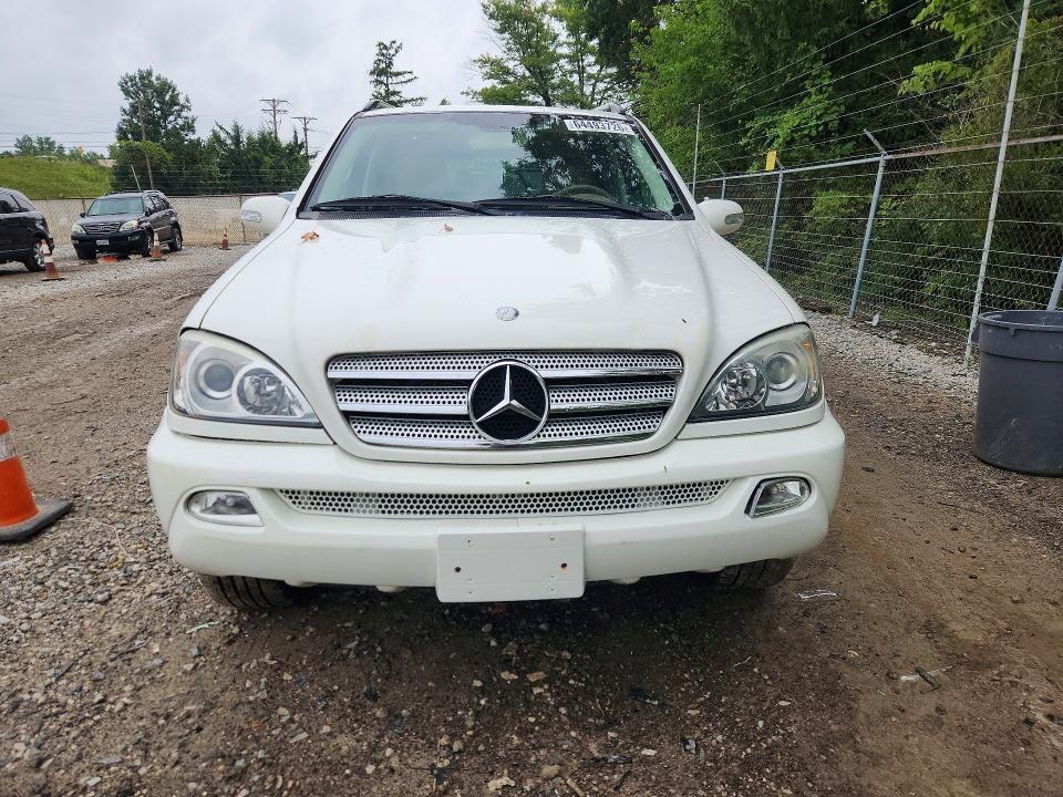 Aukcja sprzedaży 2005 Mercedes-benz Ml, vin: 4JGAB57EX5A542460, numer aukcji: 64493726