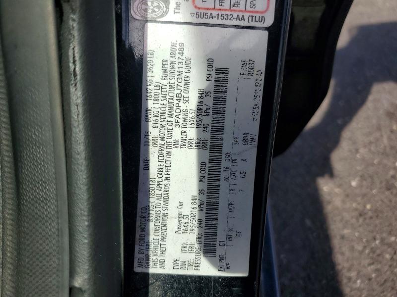Aukcja sprzedaży 2016 Ford Fiesta, vin: 3FADP4BJ7GM137489, numer aukcji: 63024146