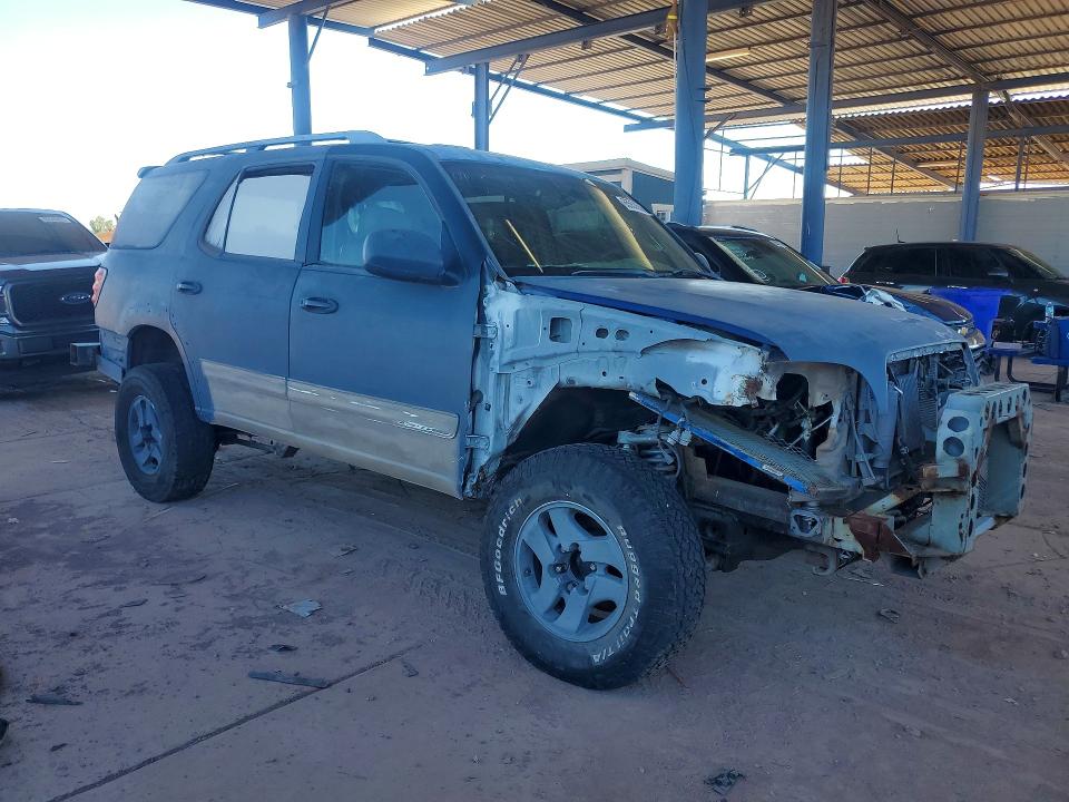 2002 Toyota Sequoia მანქანა იყიდება აუქციონზე, vin: 5TDBT48A22S060477, აუქციონის ნომერი: 65553656