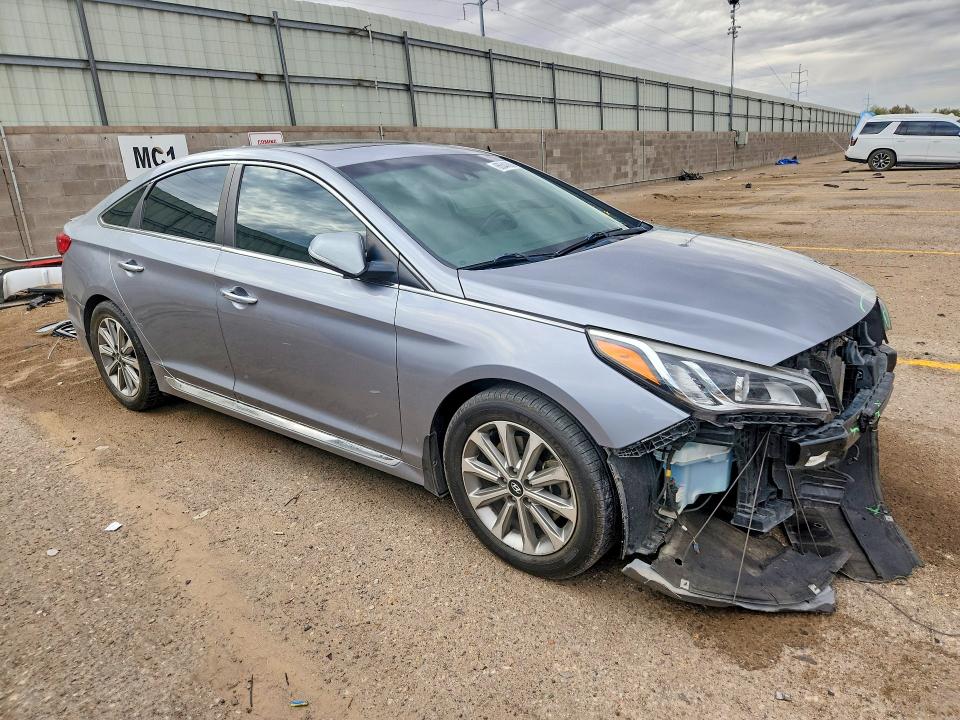 65544606 :رقم المزاد ، 5NPE34AFXHH458148 vin ، 2017 Hyundai Sonata مزاد بيع