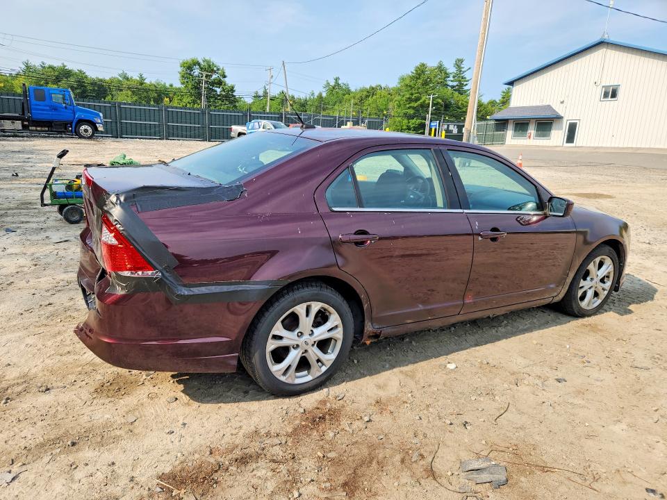 63531186 :رقم المزاد ، 3FAHP0HA1CR366054 vin ، 2012 Ford Fusion مزاد بيع