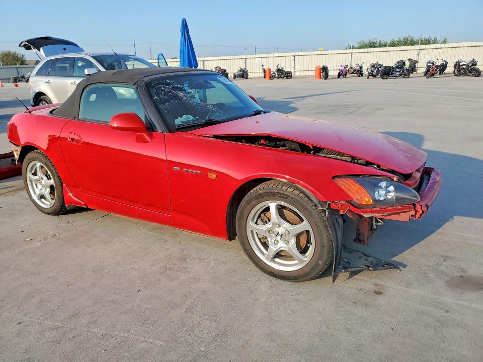 2000 Honda S2000 მანქანა იყიდება აუქციონზე, vin: JHMAP1143YT000588, აუქციონის ნომერი: 63606236