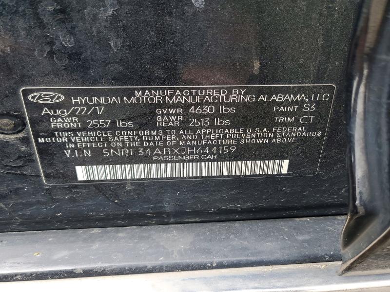 Продажа на аукционе авто 2018 Hyundai Sonata, vin: 5NPE34ABXJH644159, номер лота: 61647176