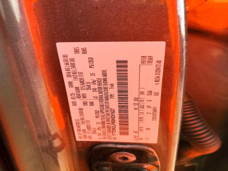 Продаж на аукціоні авто 2025 Ford F150, vin: 1FTEW2LP8SKE91627, номер лоту: 67527156