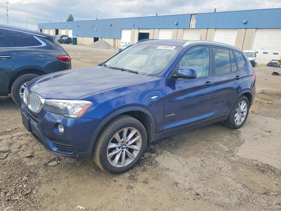 Aukcja sprzedaży 2017 Bmw X3, vin: 5UXWX9C53H0T07741, numer aukcji: 67124576