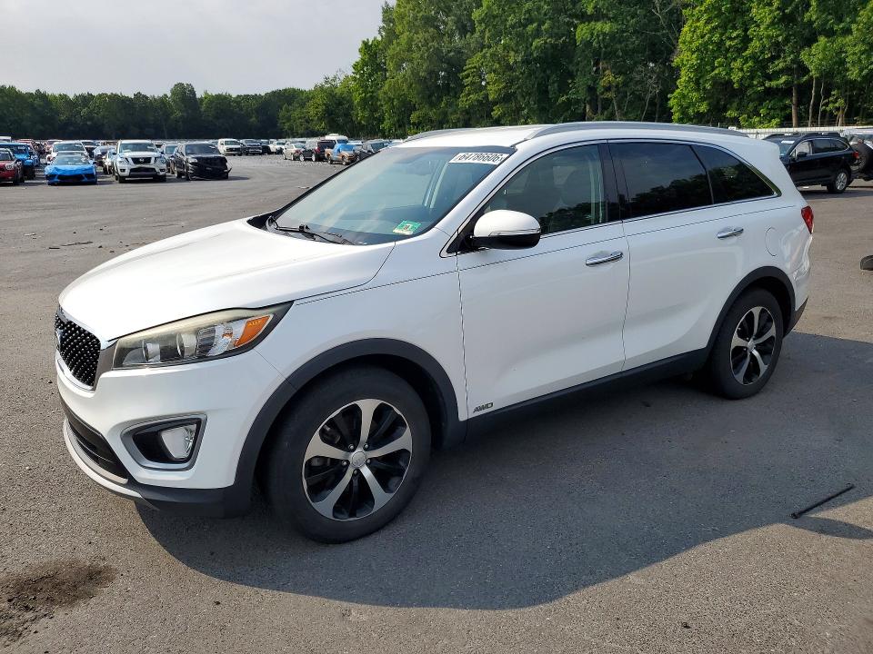 2016 Kia Sorento მანქანა იყიდება აუქციონზე, vin: 5XYPHDA1XGG025353, აუქციონის ნომერი: 64786606