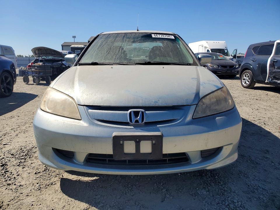 Продаж на аукціоні авто 2005 Honda Civic, vin: JHMES96615S006142, номер лоту: 66739766