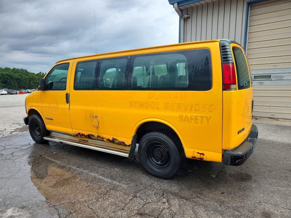 Aukcja sprzedaży 2002 Gmc Savana, vin: 1GTHG35R121239707, numer aukcji: 65444696