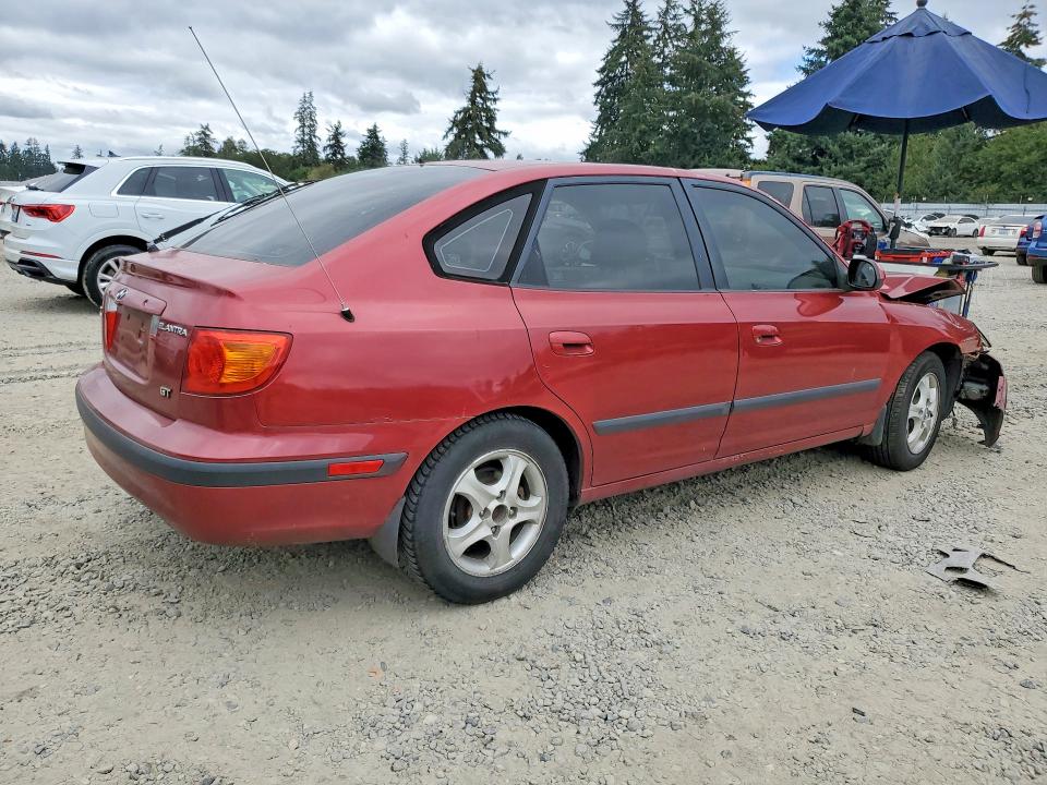 2002 Hyundai Elantra მანქანა იყიდება აუქციონზე, vin: KMHDN55D22U052166, აუქციონის ნომერი: 66936996