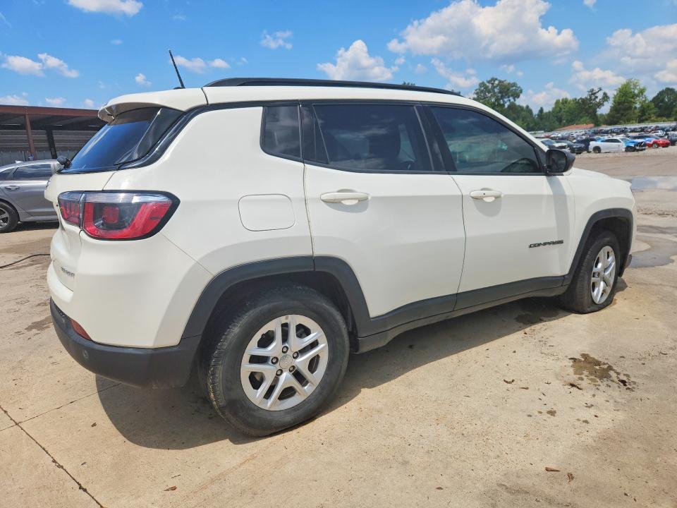 Продаж на аукціоні авто 2018 Jeep Compass, vin: 3C4NJCAB6JT500544, номер лоту: 63489746