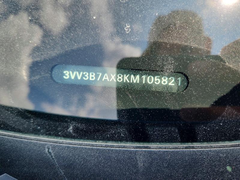 2019 Volkswagen Tiguan მანქანა იყიდება აუქციონზე, vin: 3VV3B7AX8KM105821, აუქციონის ნომერი: 66634796