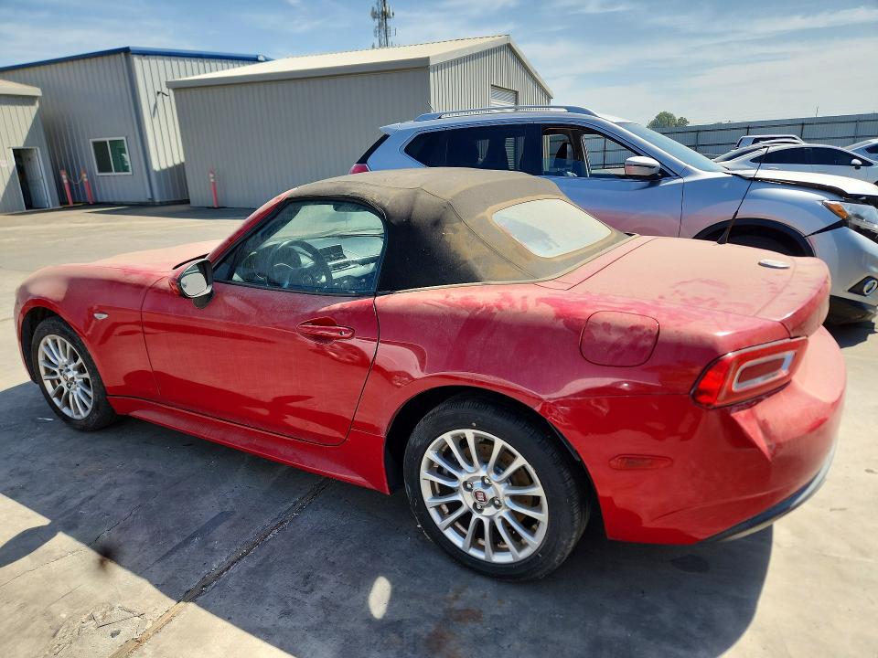 66507116 :رقم المزاد ، JC1NFAEK9H0127889 vin ، 2017 Fiat 124 Spider مزاد بيع