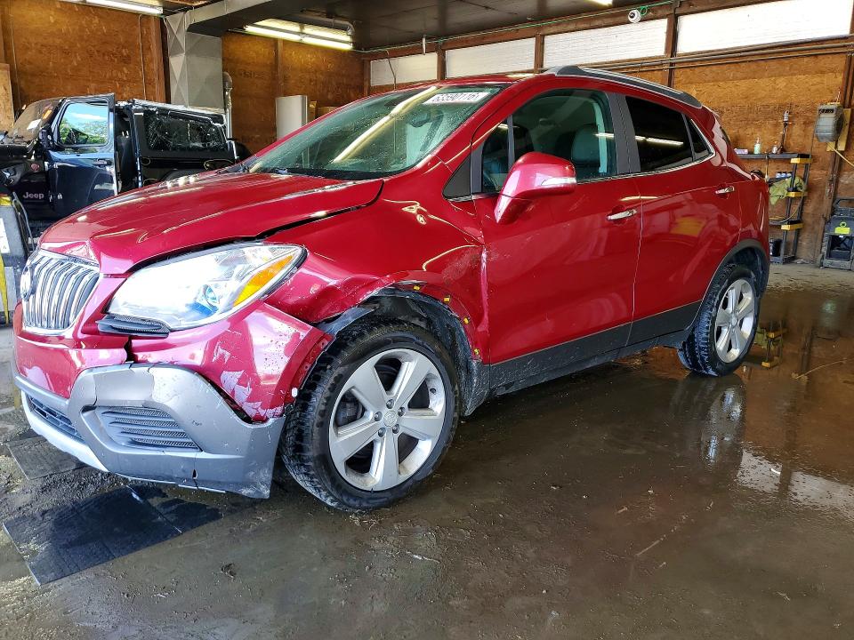 2015 Buick Encore მანქანა იყიდება აუქციონზე, vin: KL4CJASB6FB216117, აუქციონის ნომერი: 63590116