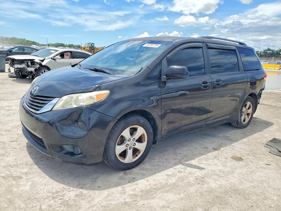 2011 Toyota Sienna მანქანა იყიდება აუქციონზე, vin: 5TDKK3DC1BS151289, აუქციონის ნომერი: 66388756