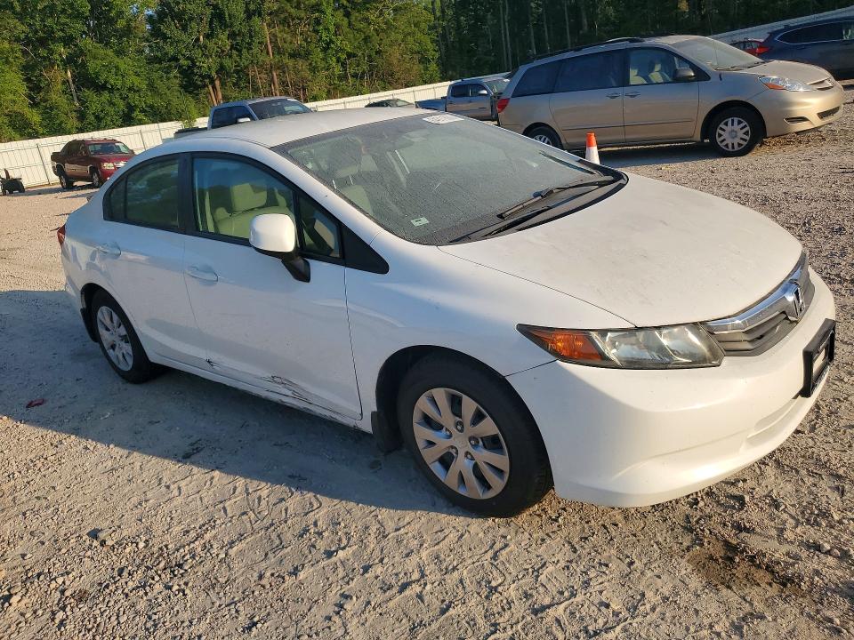 Aukcja sprzedaży 2012 Honda Civic, vin: 2HGFB2F52CH326547, numer aukcji: 64911666