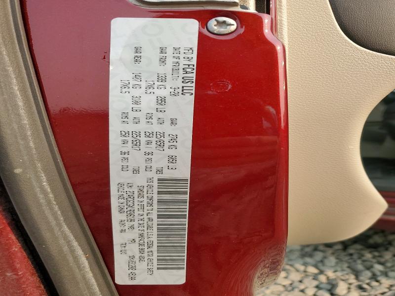 63910526 :رقم المزاد ، 2C4RDGCGXLR206109 vin ، 2020 Dodge Grand Caravan مزاد بيع