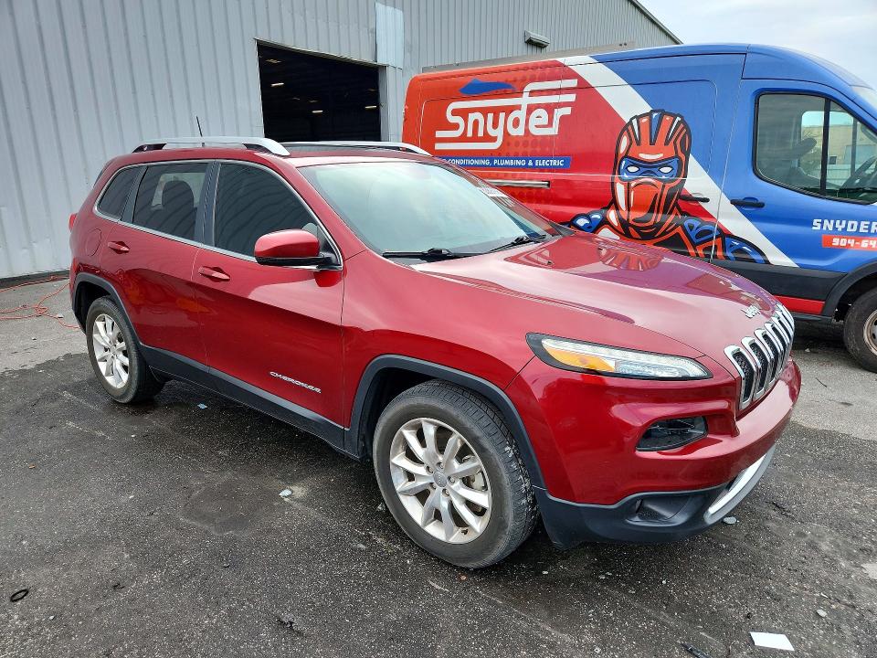 63897906 :رقم المزاد ، 1C4PJMDS9GW118781 vin ، 2016 Jeep Cherokee مزاد بيع