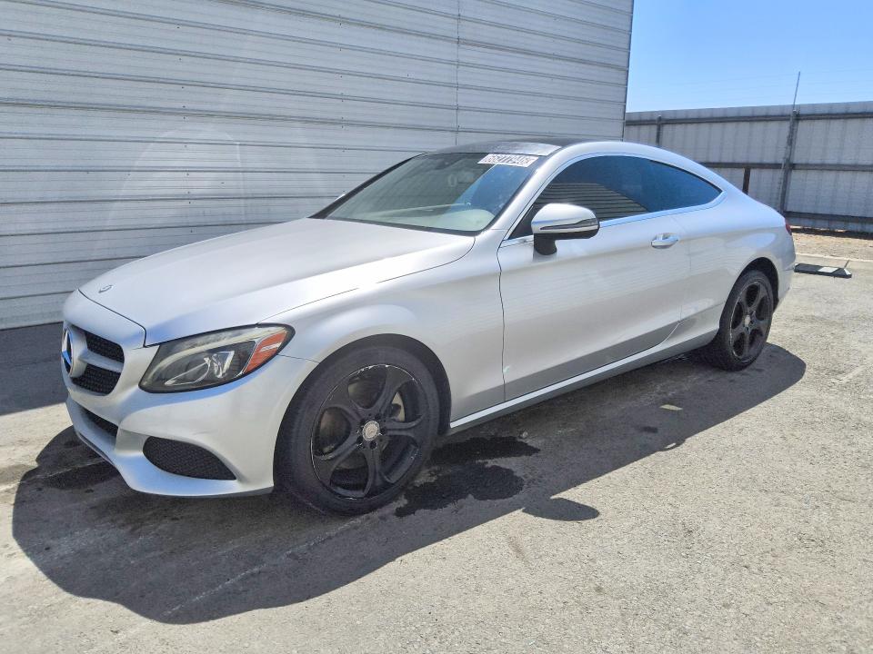 2017 Mercedes-benz C მანქანა იყიდება აუქციონზე, vin: WDDWJ4JB2HF336665, აუქციონის ნომერი: 66277946