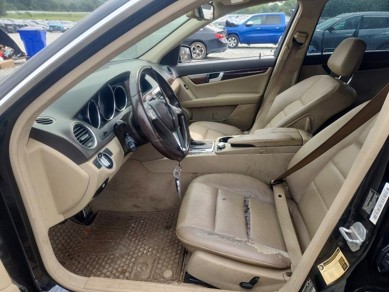 66821866 :رقم المزاد ، WDDGF4HB8CR191067 vin ، 2012 Mercedes-benz C مزاد بيع
